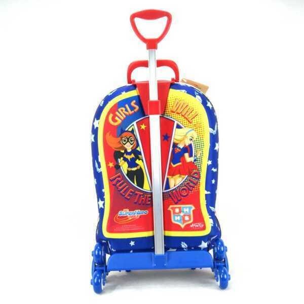 Kit Mochilete e Lancheira Mulher Maravilha Dc Super Girls - 5