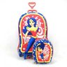 Kit Mochilete e Lancheira Mulher Maravilha Dc Super Girls - 2
