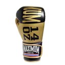 Ver imagem 3 de Luva Maximum Oz - Tam 14 Oz - Cor Preto/Dourado
