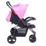 Carrinho Urban Rodas Grandes Baby Style Rosa - 4