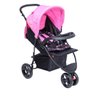 Carrinho Urban Rodas Grandes Baby Style Rosa - 1