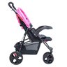 Carrinho Urban Rodas Grandes Baby Style Rosa - 6