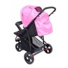 Carrinho Urban Rodas Grandes Baby Style Rosa - 2