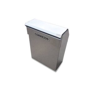 Caixa De Correio Inox Modelo L Para Vidro Valeinox