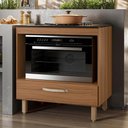 Ver imagem 2 de Balcão Cozinha para Cooktop 80cm com 1 Gaveta Ipe