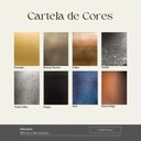 Ver imagem 4 de Kit Decoração 02 Esculturas Parede Abstrato Sala Hall Escritório Loja Home Decor Bronze