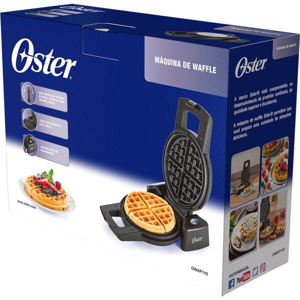 Máquina de Waffle Oster Perform 180 - 220V - 9