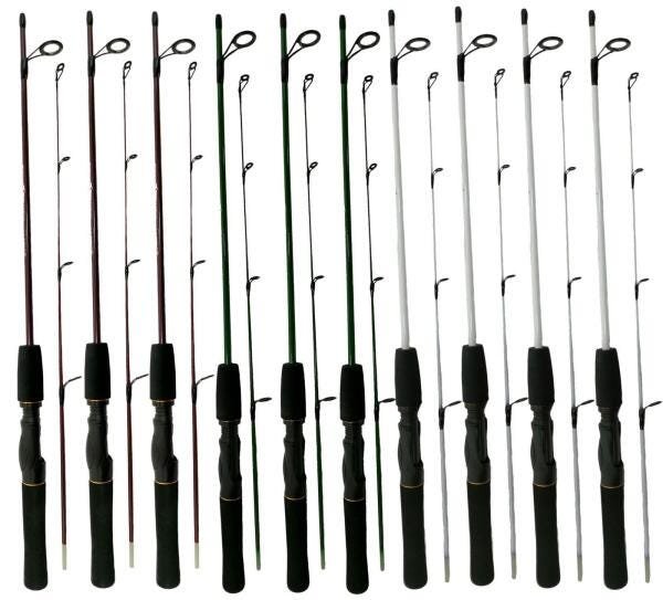 Vara Pesca Para Molinete 1,35M Suporta 8Kg Kit Atacado 10Un - 2