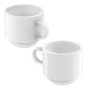 Ver imagem 6 de Conjunto Xícaras de Café com Pires em Porcelana 100ml Tramontina 12 Peças