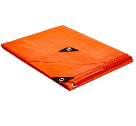 Lona Polietileno Laranja 6x6 100 Micras Vila - 1