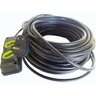 Extensão Elétrica 20 Metros com tomada Dupla cabo Pp 2x2,5mm - 1