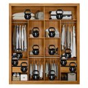 Ver imagem 4 de Guarda-roupa Casal 2 Portas 4 Gavetas 100% MDF London Prime Yescasa