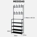 Ver imagem 5 de Sapateira Arara 4 Andares Multifuncional Desmontável