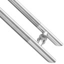 Ver imagem 2 de Puxador Porta de Madeira ou Vidro Ponta Diagonal Inox 304 - Polido / Escovado Loja da Indústria 1500