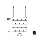 Ver imagem 5 de Estique Multi Organizer - Cabideiro para Parede ou Porta Preto