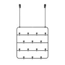 Ver imagem 2 de Estique Multi Organizer - Cabideiro para Parede ou Porta Preto