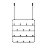 Estique Multi Organizer - Cabideiro para Parede ou Porta Preto - 2