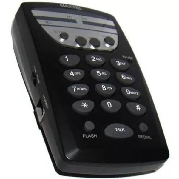 Telefone com Fio Headset Maxtel Rj11 Telemarketing Mt108 - 2