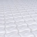 Ver imagem 4 de Colchão Solteiro Hellen Espuma D33 Pro Confort 78x188x14cm Cinza com Branco
