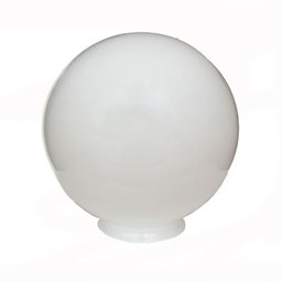 Globo de Acrilico Leitoso Boca 15x30 - 1