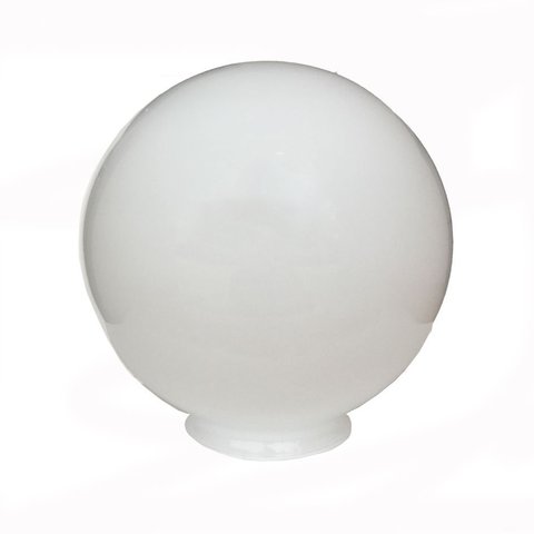 Globo de Acrilico Leitoso Boca 15x30