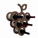 Ver imagem 2 de Garrafeiro Uva Capuccino - 6 Garrafas