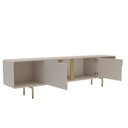 Ver imagem 4 de Rack para TV até 85 Polegadas 220cm Otto Espresso Móveis