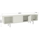 Ver imagem 3 de Rack para TV até 85 Polegadas 220cm Otto Espresso Móveis