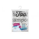 Ver imagem 1 de Cortina Para Box Primafer 180X180 Palavras Pr2701-1