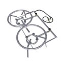 Ver imagem 1 de Fogareiro Duplo 8 Caulins 55,0 Cm Qualinox