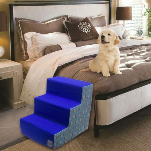 Escadas e rampas para cães subir em cama ou sofas: Cavalo e a