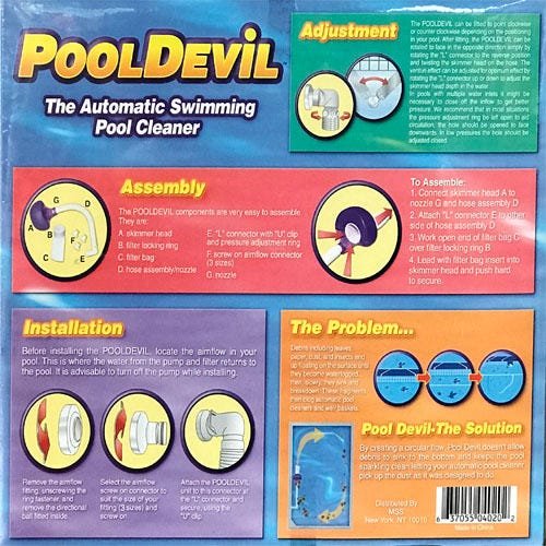 Filtro Flutuante para Limpeza de Piscina - Pool Devil - 2