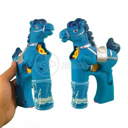 Cavalo Bolhudo Pop Tik Tok Lança Bolhas Azul 22 - 2