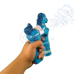 Cavalo Bolhudo Pop Tik Tok Lança Bolhas Azul 22 - 4