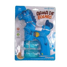 Cavalo Bolhudo Pop Tik Tok Lança Bolhas Azul 22 - 8