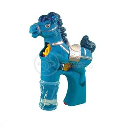 Cavalo Bolhudo Pop Tik Tok Lança Bolhas Azul 22 - 3