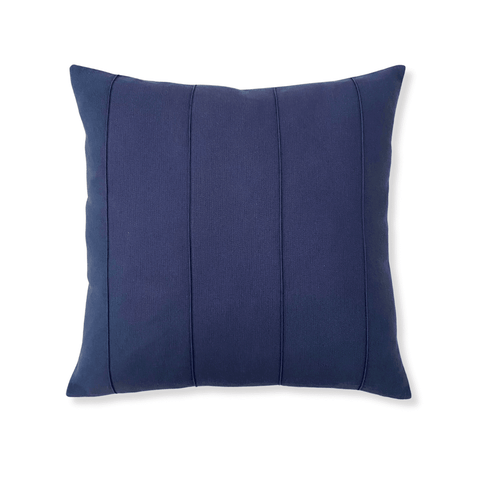 Almofada Prega Paralela Marinho - Completa