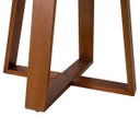 Ver imagem 4 de Mesa para Sala de Jantar Tampo Off White - Base 100% Madeira Maciça Ferrugine Design