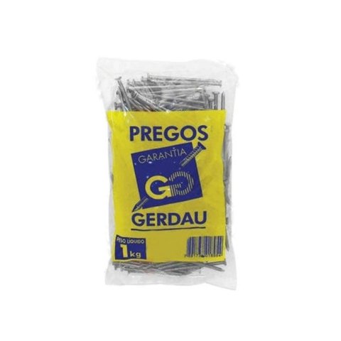 Prego Com Cabeça Polido 20x30 1kg Gerdau