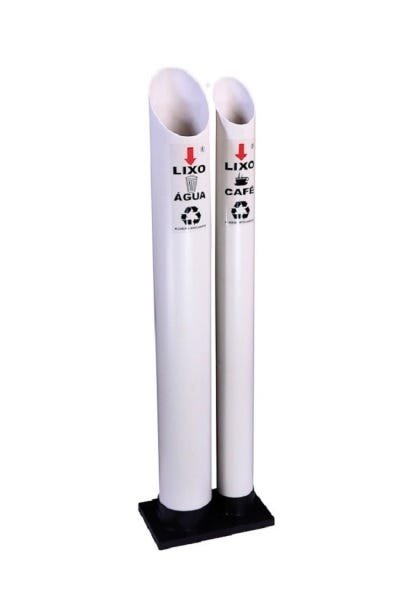 Coletor para copos descartáveis tipo tubo - 1