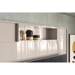 Home Theater Alabama New Off White com Madero Canela - Lukaliam Móveis - 4