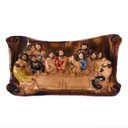 Ver imagem 1 de Imagem Santa Ceia Gesso Pintura À Mão Artesanal