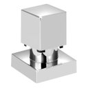 Ver imagem 1 de Acabamento De Registro Quadrado Abs 1/2' Ou 3/4':Prateado/Cromado