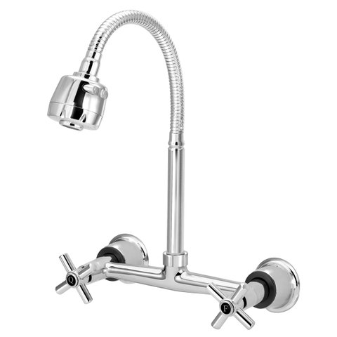 Torneira Misturador Cozinha de Parede Gourmet Luxo 1/4v