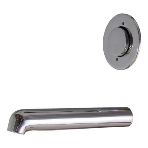 Torneira Automática Antivandalismo Parede Bica 14 Cm