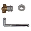 Ver imagem 2 de Torneira Automática Antivandalismo Parede Bica 14 Cm