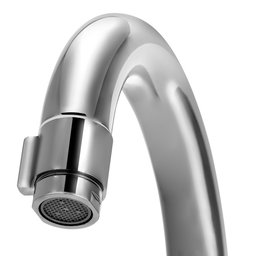 Torneira Banheiro Lavatório Pratica Clean Metal Luxo 1/4v - 3