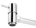 Ver imagem 4 de Torneira Link Lavatório/banheiro Mesa Metal Luxo 1/4v:Prateado/Cromado