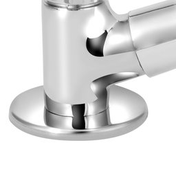 Torneira Bica Movel Mesa Tanque Metal com Bico 1/4 V - 4