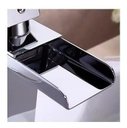 Ver imagem 3 de Torneira Banheiro Monocomando Cascata Alta Calha Metalica